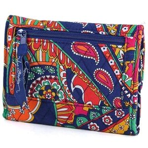Vera Bradley Euro Wallet in Venetian Paisley